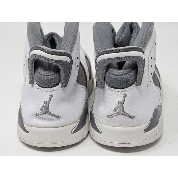 Nike Shoes Toddler 7c Air Jordan Retro 6 Cool Grey Athleisure Sportswear - Picture 3 of 5
